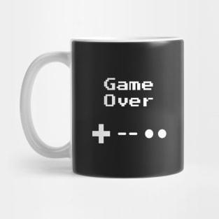 Game Over 8-bit Retro Gaming Mug